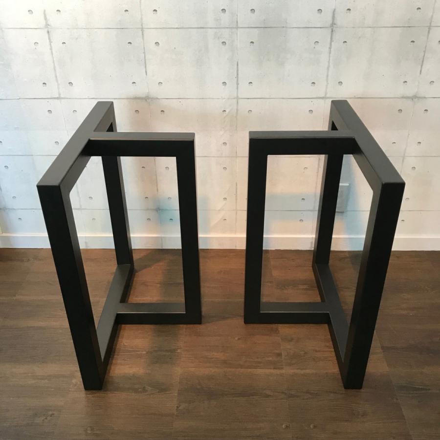 テーブル脚 テーブル用脚 DIY 脚のみ パーツ T型アイアン脚 50角