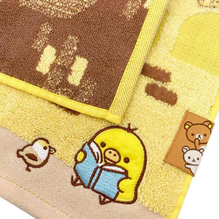 リラックマ ミニタオル キイロイトリの思い出 931389 丸眞 マルシン