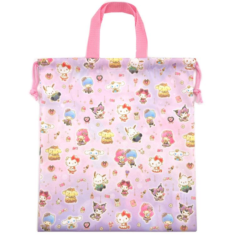 サンリオキャラクターズ 巾着L 894500 入園入学 SANRIO サンリオ