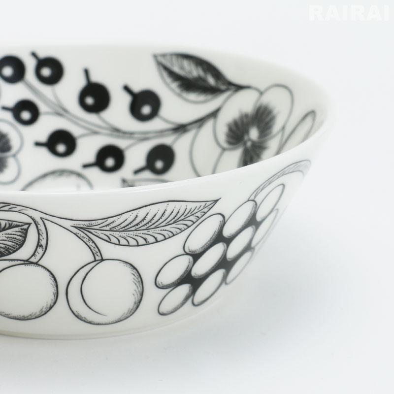 ARABIA（アラビア） ボウル 17cm パラティッシ ブラック ARABIA