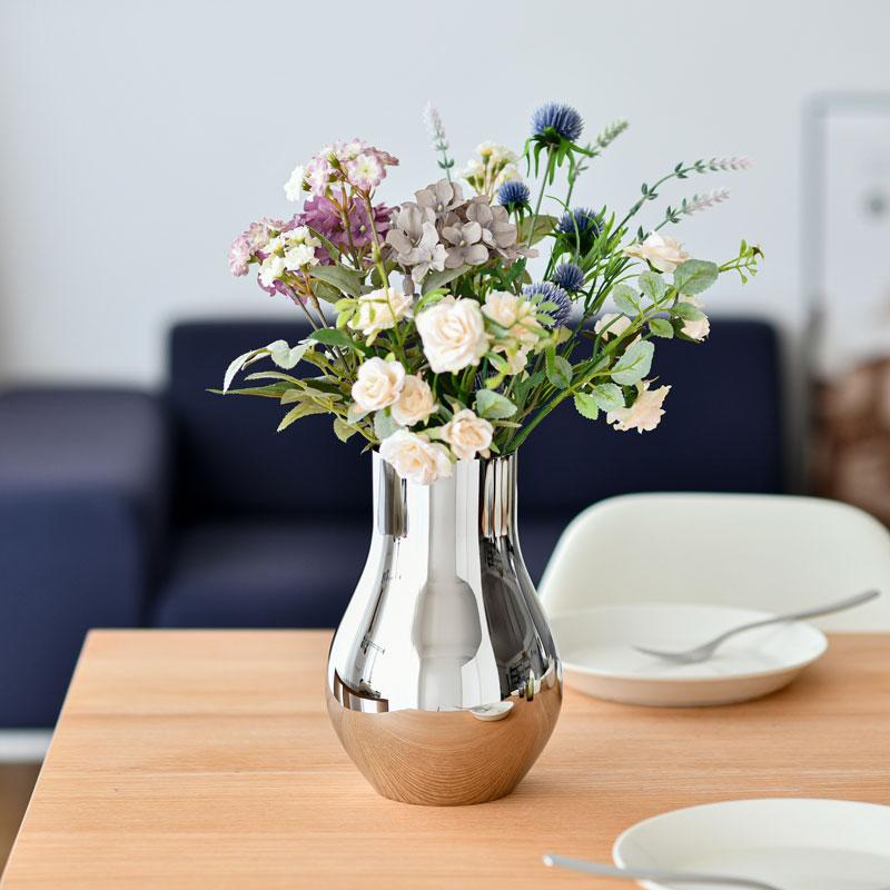 Georg Jensen（ジョージ ジェンセン） 花瓶 フラワーベース カフ Georg