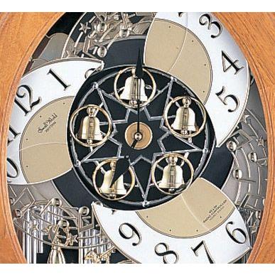 からくり時計 壁掛け時計 スモールワールド ソルシアF 4MN422RB06 送料