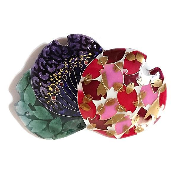 七宝焼き] ブローチ（桜とアネモネ） 送料無料 : Cedar Field Yahoo!店