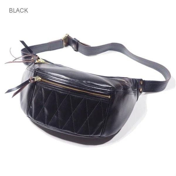 ワイツーレザー ホースハイド レザー バッグ BG-09 ウエスト