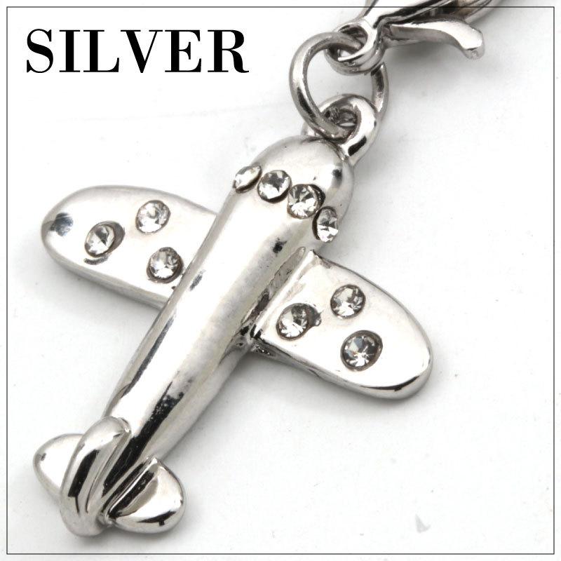 エアプレーン 飛行機 モチーフ チャーム バッグチャーム イニシャル