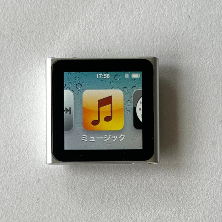 iPod nano Apple 第6世代（16GB）シルバー：MC526J/A : Centro - 通販