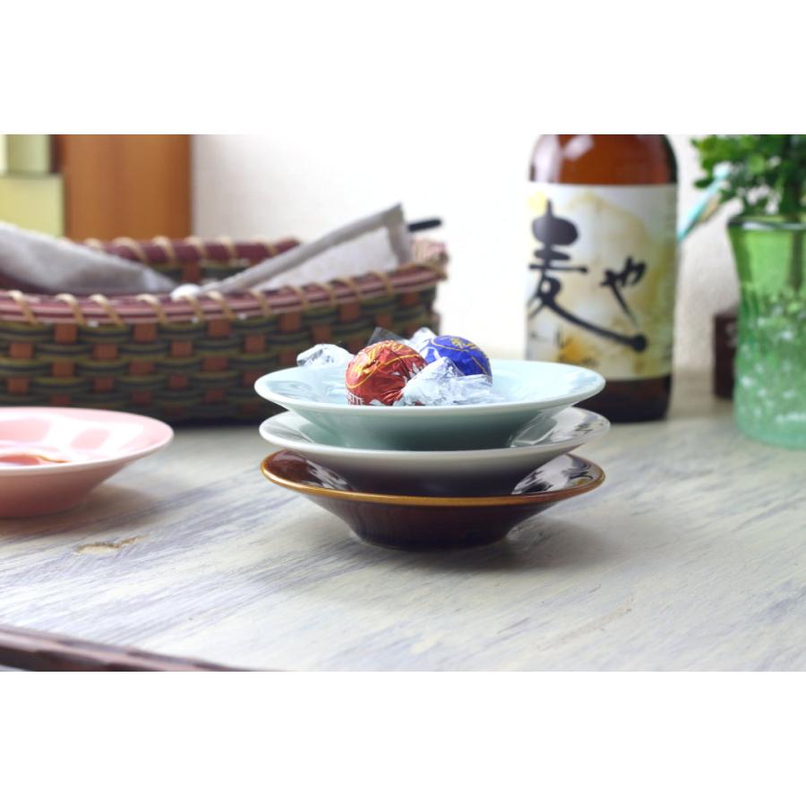 全国送料無料和選はんなり醤油皿 同色2枚セット 送料無料 日本製 瀬戸