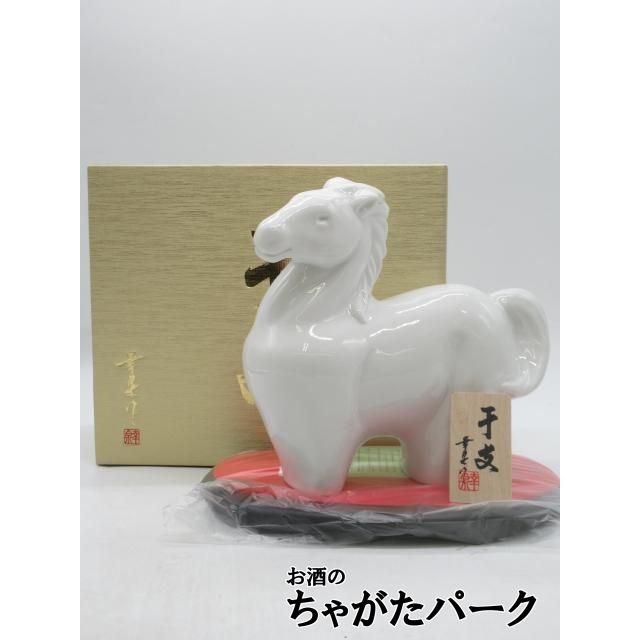 干支ボトル】 小正醸造 干支ボトル 午 (白馬) 2026 令和8年 陶器 化粧