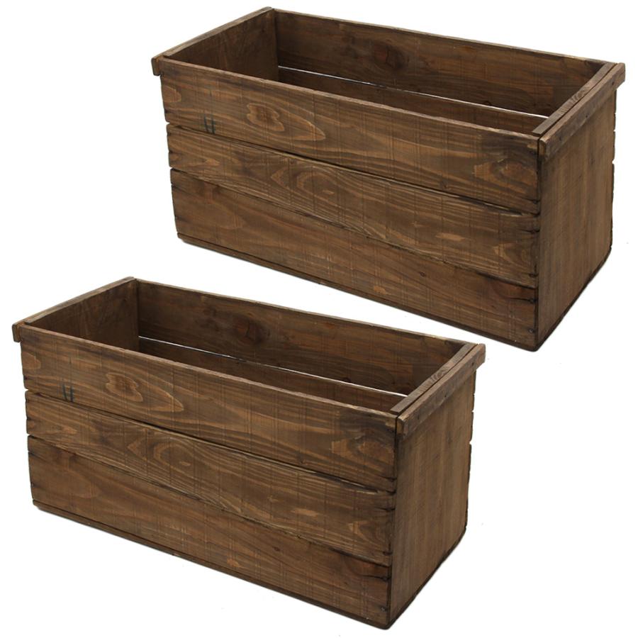 Leaf Corp りんご箱 青森県産りんご箱（リメイク） アンティーク仕立て