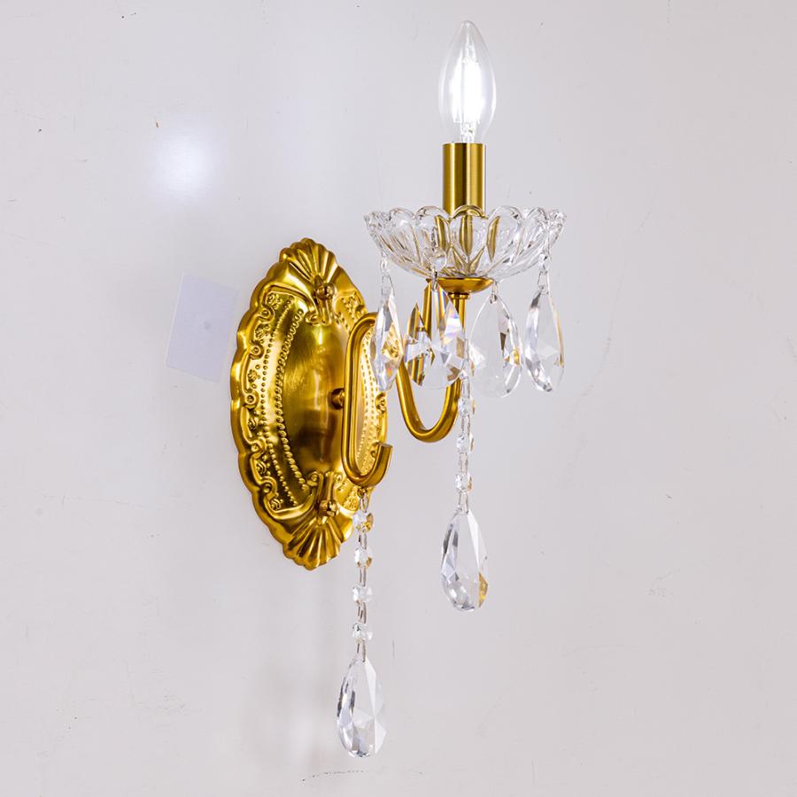 ウォールライト シャンデリア シングルキャンドル おしゃれ 1灯