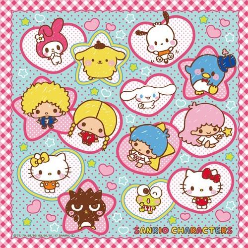 sanrio（サンリオ） ハンカチ サンリオオールスター キティ マイメロ
