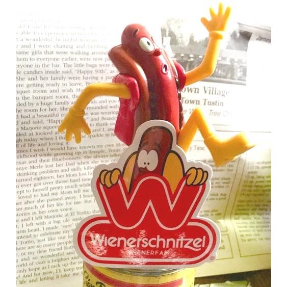 ウィンナーシュニッツェル ステッカー 3枚セット Wienerschnitzel