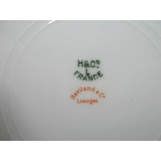 アビランド プレート スミレ C フランス アンティーク リモージュ