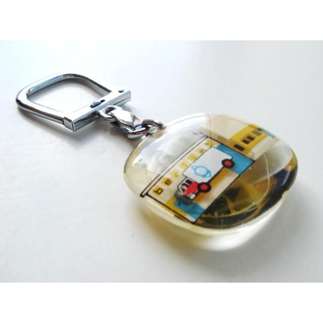 ブルボンキーホルダー BERLIET B フランス ヴィンテージ ノベルティ