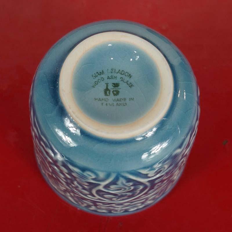 湯呑み セラドン焼き ブルー系 筒形 サイヤムセラドン(Siam Celadon