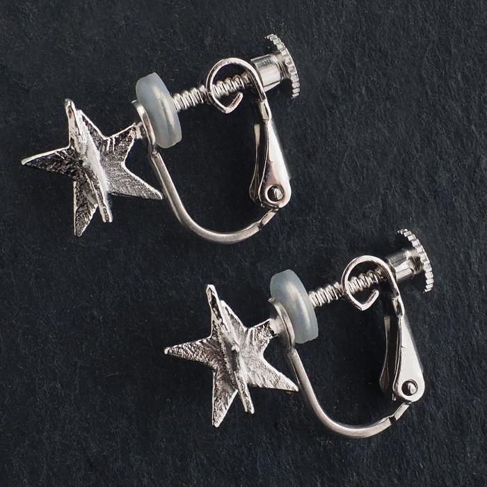 sasakihitomi (ササキヒトミ) お星さまイヤリング シルバー925 両耳