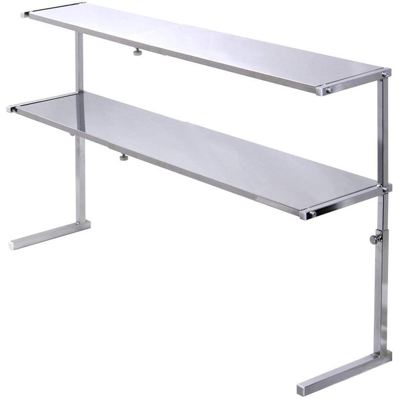 川口工器 キッチンラック シンク上 カウンターラック 棚 2段 ワイド