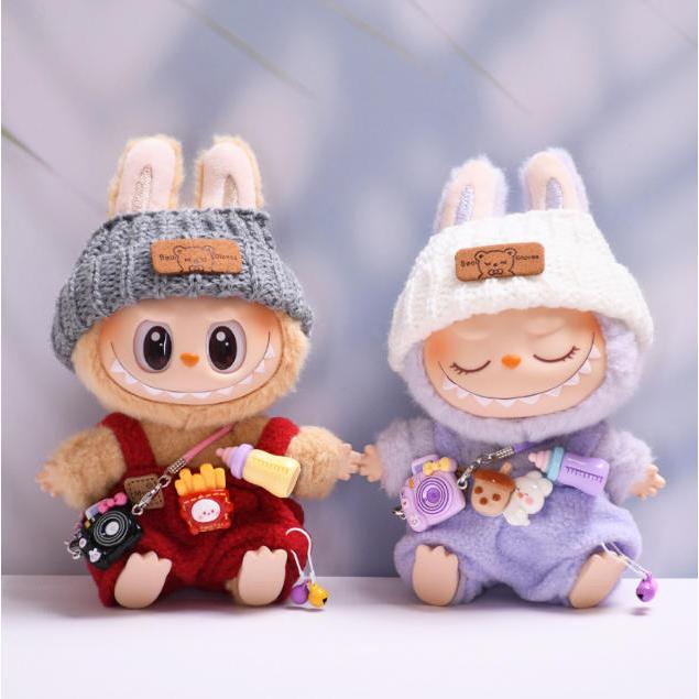 新品 13色 THE MONSTERS Exciting Macaron ぬいぐるみ用服 LABUBU