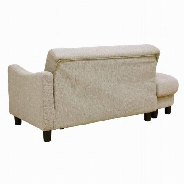 コンパクトソファ 幅110cm 座面下収納 ロータイプ対応 脚高さ10cm