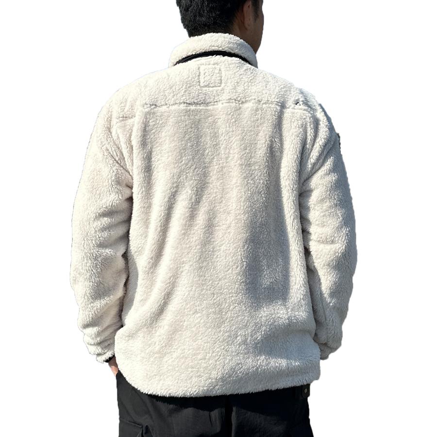 GERRY（ジェリー） ソフトボア ナイロン切替スタンドカラージャケット