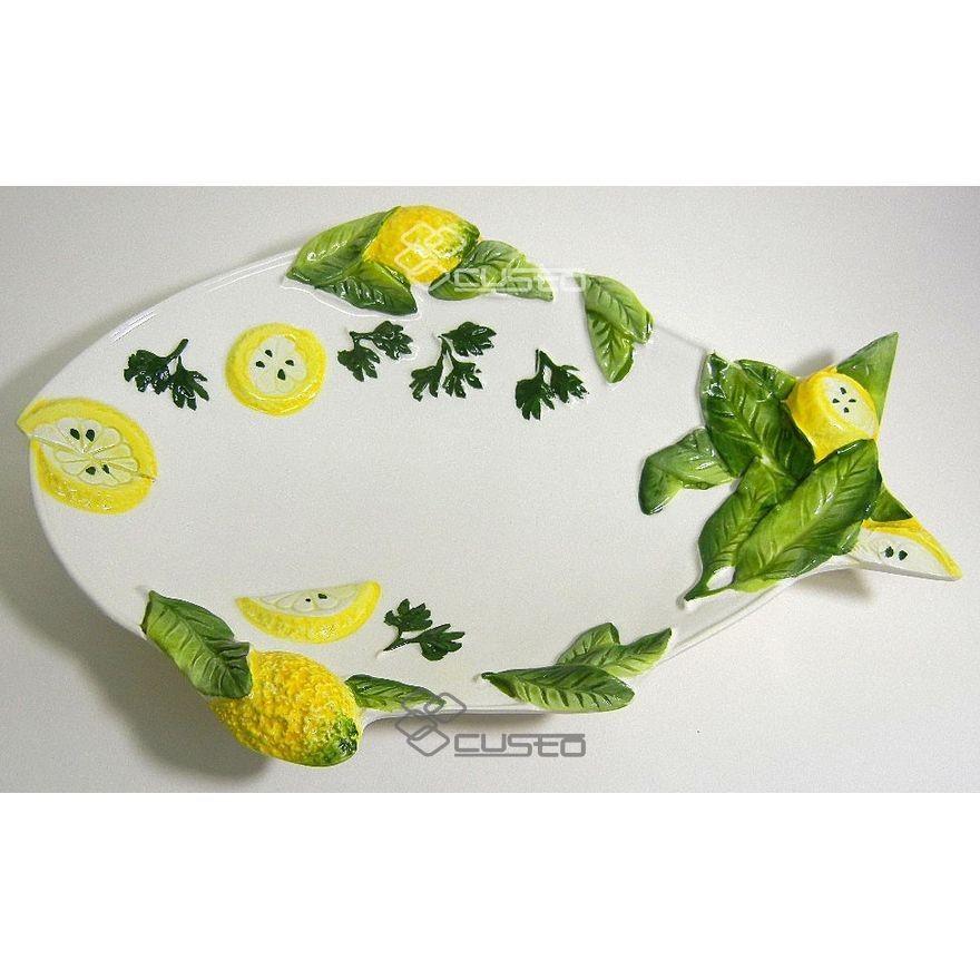 陶器 プレートレモン インテリア イタリアプレート イタリア皿