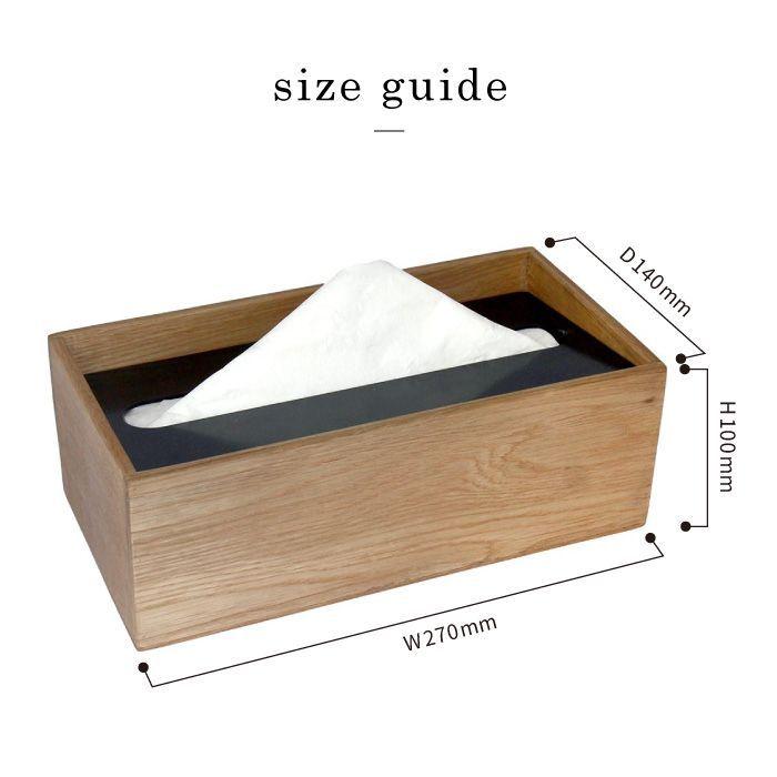 a.depeche（アデペシュ） シンカーティッシュボックス 蓋付き