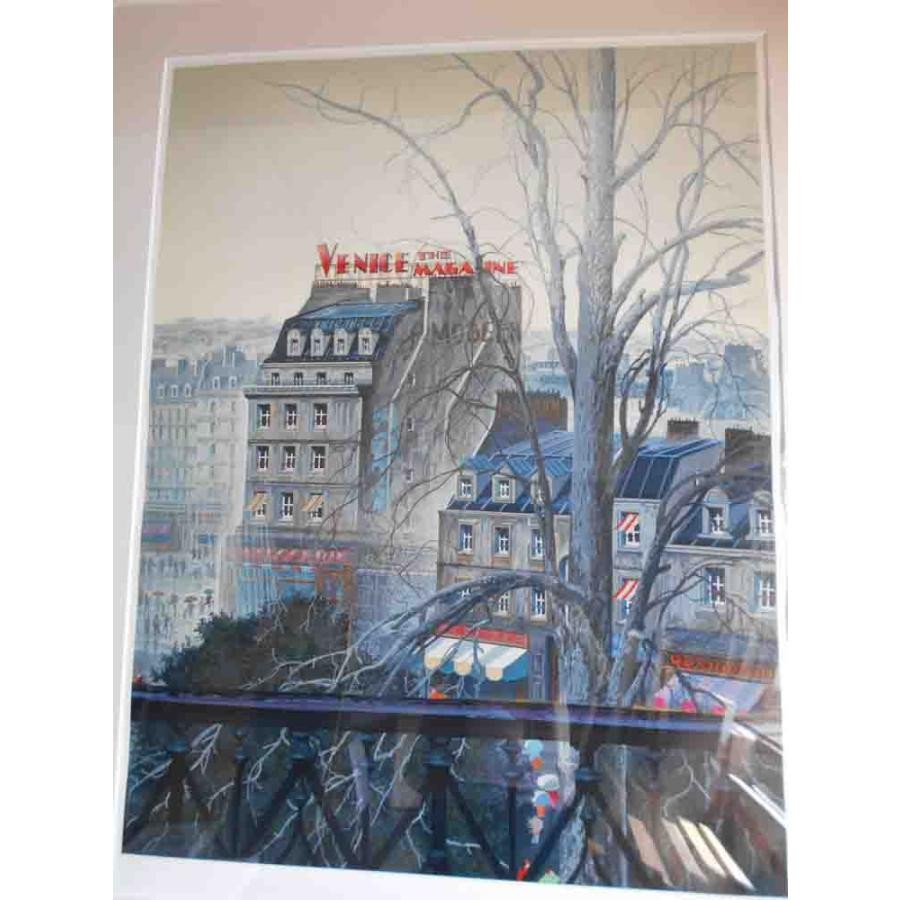 絵画 ヒロ、ヤマガタ／ベニスマガジン 版画 シルクスクリーン 全国送料