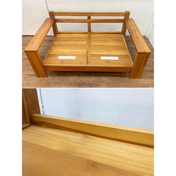 unico/ウニコ BREATH/ブレス 2シーターソファ チーク材 / 2Pソファ