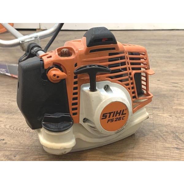 STIHL/スチール 軽量刈払機 両手ハンドル 2サイクルエンジン式（混合