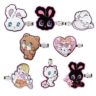 BANDAI（バンダイ） foxy illustrations カプセルヘアクリップ 全8種