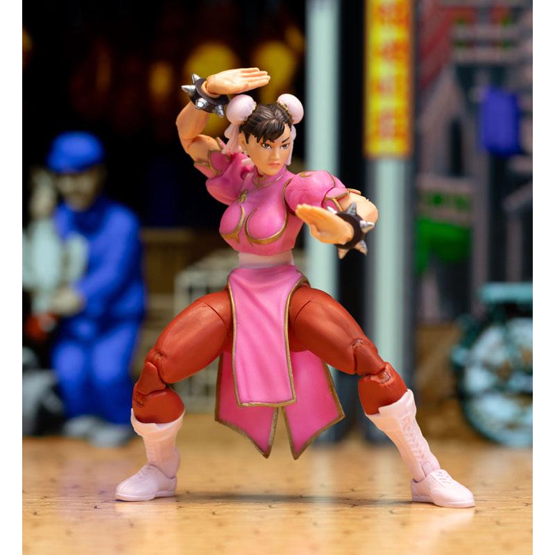 ストリートファイター チュンリー ピンク デラックス仕様 アクション