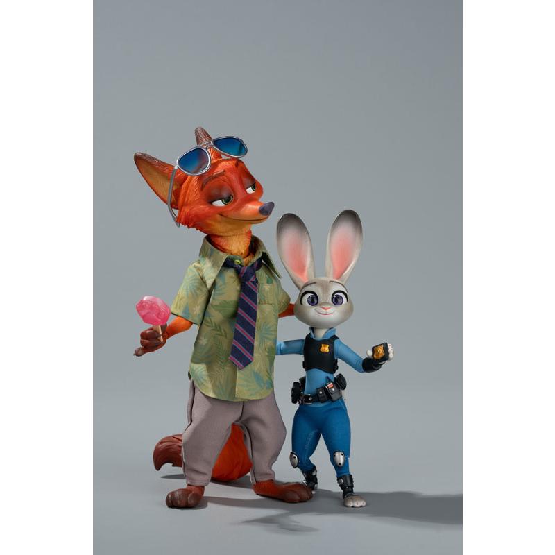 ズートピア ニック＆ジュディ 1/8 アクションフィギュア[共鳴GONG