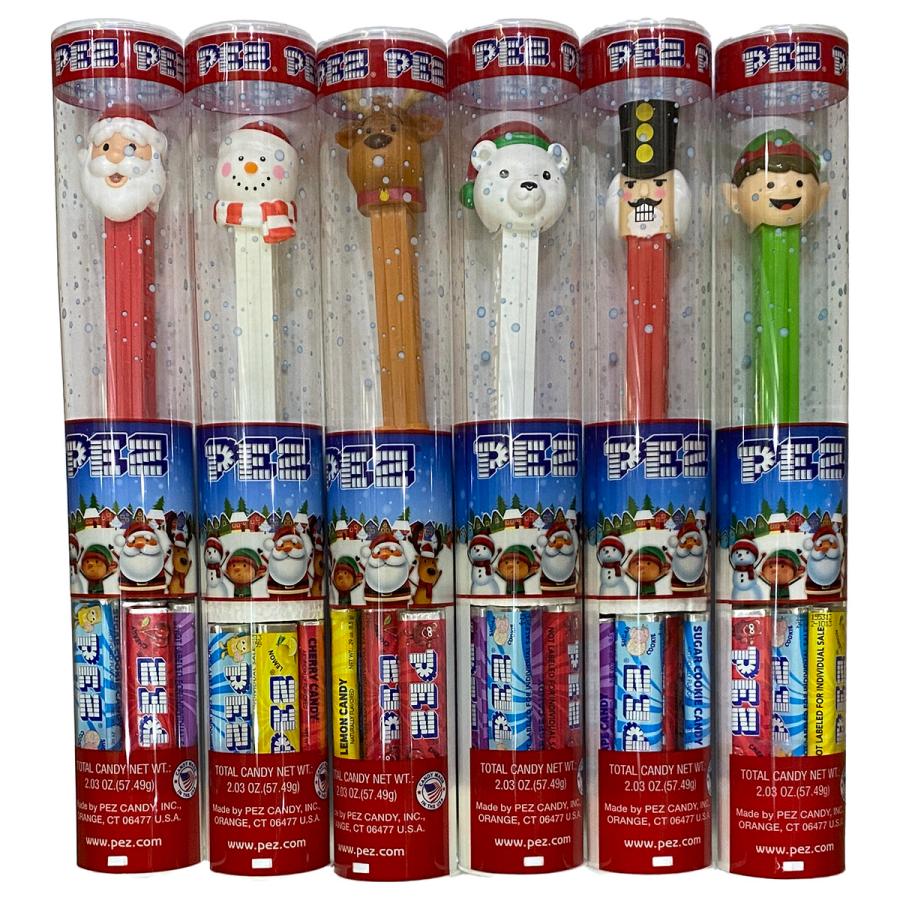 PEZ（ペッズ） ペッツ クリスマスシリーズ、2021年版、チューブ入り