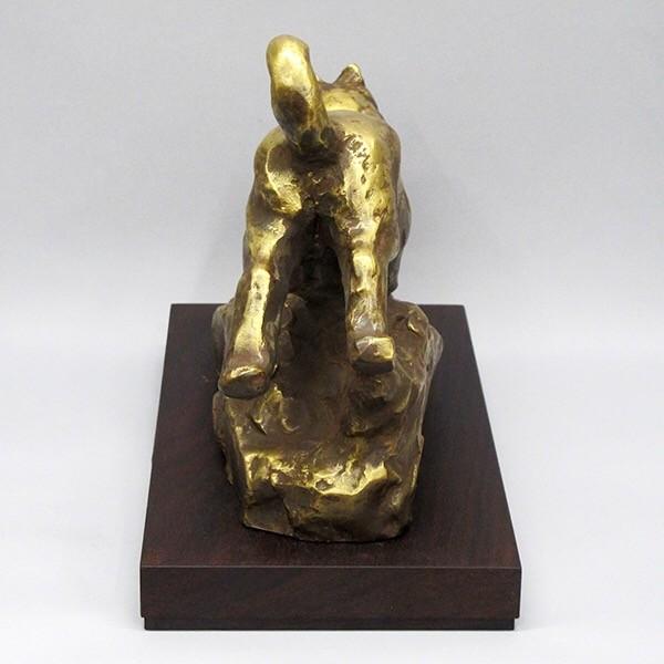 北村 西望 「雄風」ブロンズ像 : アンティーク慈光 - 通販 - Yahoo