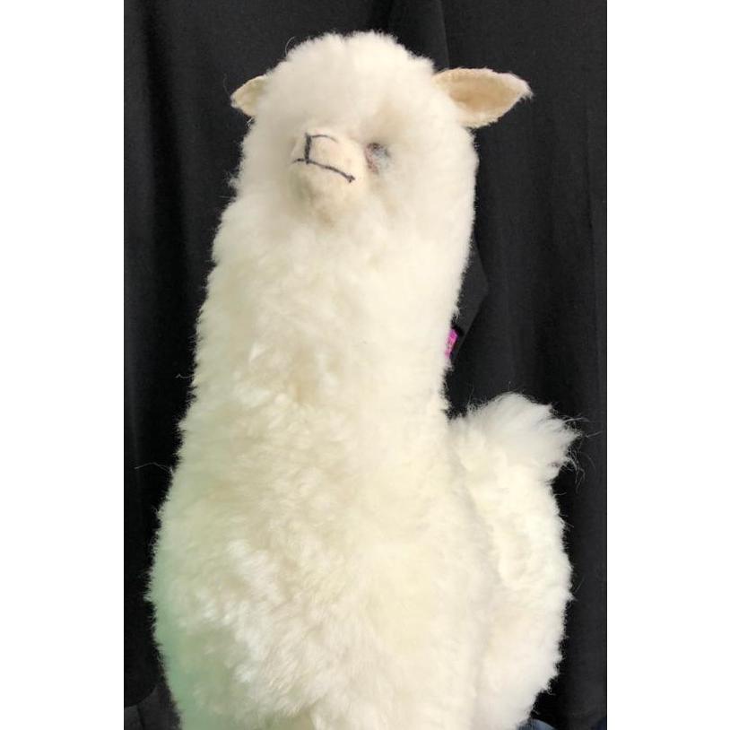 アルパカぬいぐるみ 大きさ 32cm リアル もこもこ 高級ぬいぐるみ