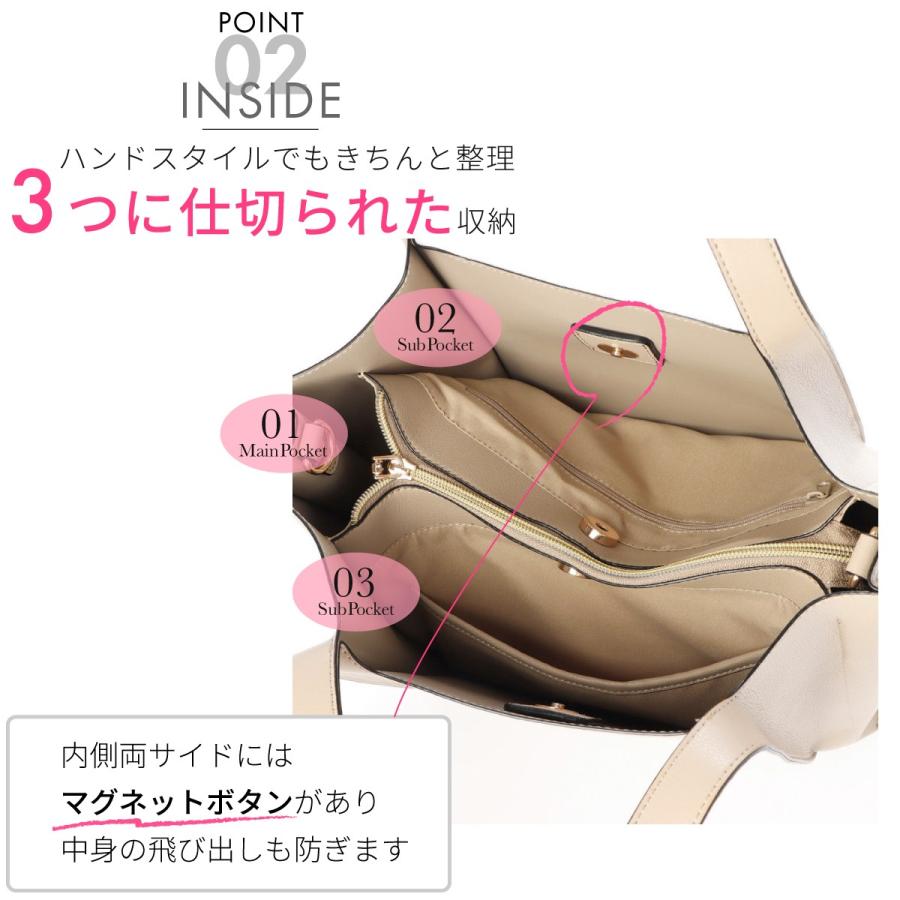 ハンドバッグ ショルダーバッグ 2WAY レディース 斜め掛け 軽い 軽量