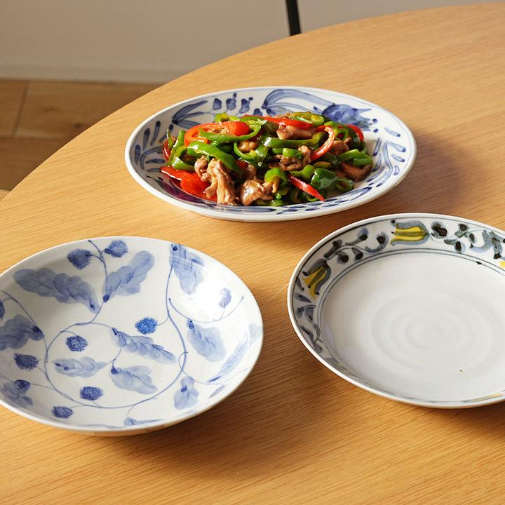 九谷青窯 横井佳乃 7寸皿／よこいよしの【送料無料】 : アンジェ