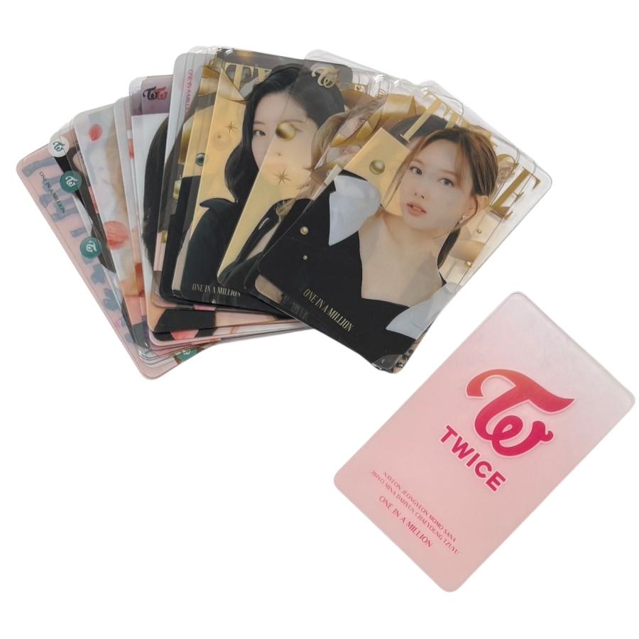 TWICE トゥワイス 透明 トレカ カード 25p 韓流 グッズ gi002-1
