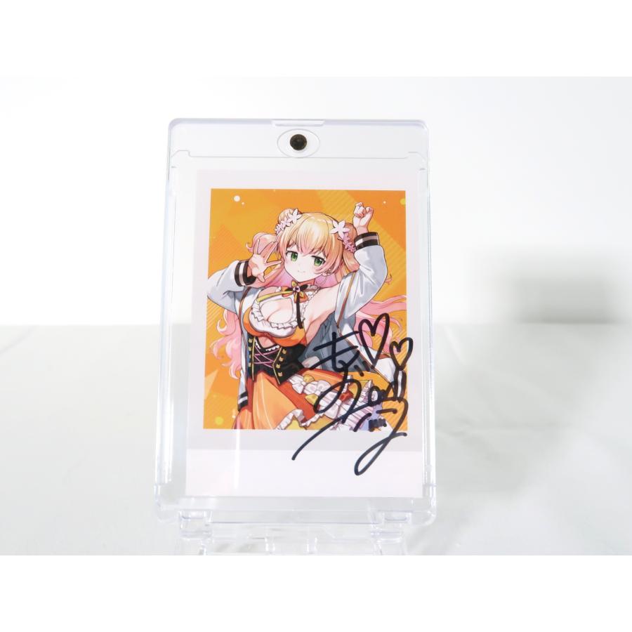 桃鈴ねね 直筆サイン入り 西沢5ミリ描き下ろし チェキ風ブロマイド