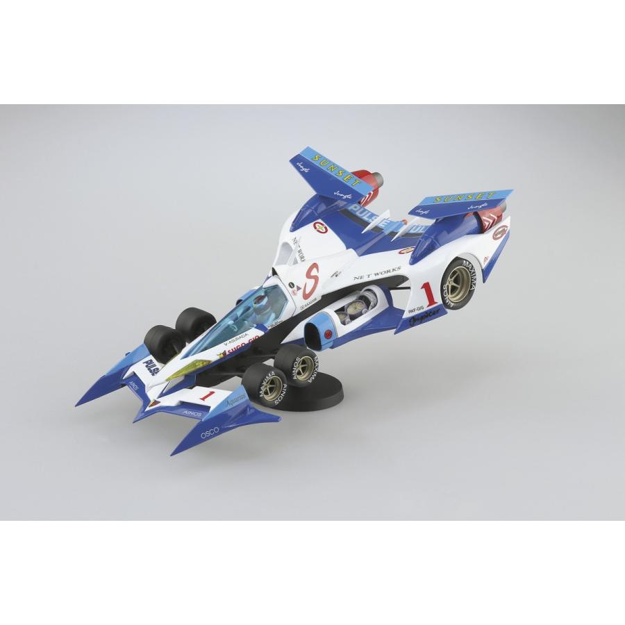 青島文化教材社 アオシマ 1/24 サイバーフォーミュラ No.8 νアスラーダ