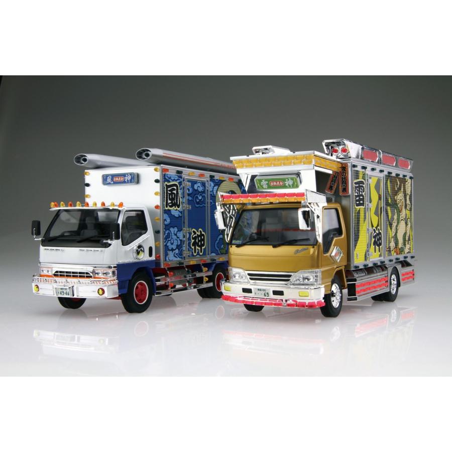 青島文化教材社 アオシマ ザ・デコトラ No.03 1/32 風神☆雷神