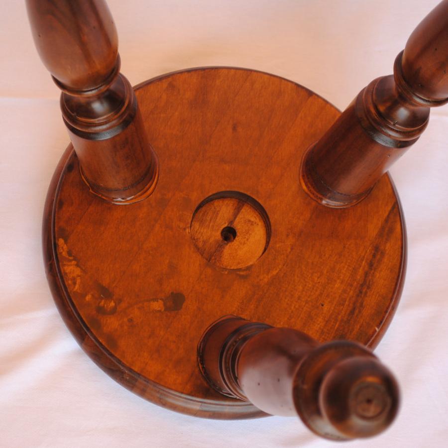 椅子 スツール 木製 イタリア製 丸椅子 おしゃれ アンティーク風家具