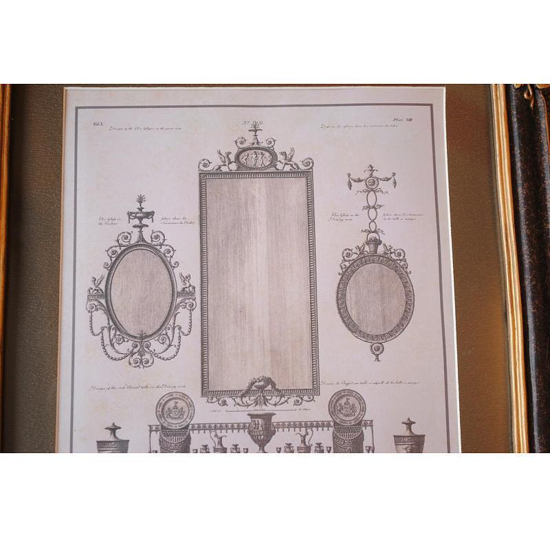 壁飾り 絵画 オシャレ 長方形 インテリア額 イタリア調 コンソール