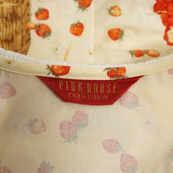 PINK HOUSE（ピンクハウス） #spc ワンピース 黄色 半袖 いちご柄