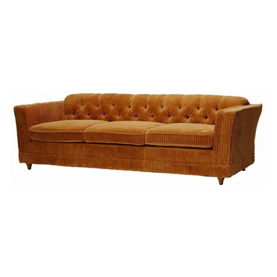 ACME Furniture（アクメファニチャー） LAKE WOOD SOFA 3P MUSTARD