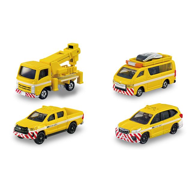 トミカ 高速道路セット (フォレスター,ハイエース,エルフ,ハイラックス