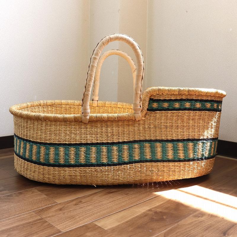 ボルガクーファン カラー 77 ベビーコット クーハン バスケット 出産