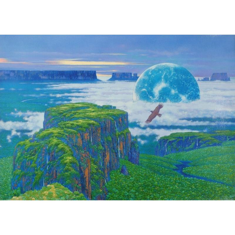 アマゾン 風景画 絵画 ブラジル 版画 ジークレー 磯野宏夫