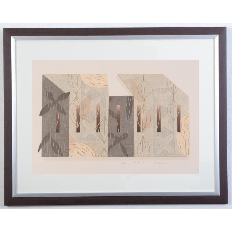 抽象画 絵画 モダンアート ナチュラルモダン 木版画 シルクスクリーン