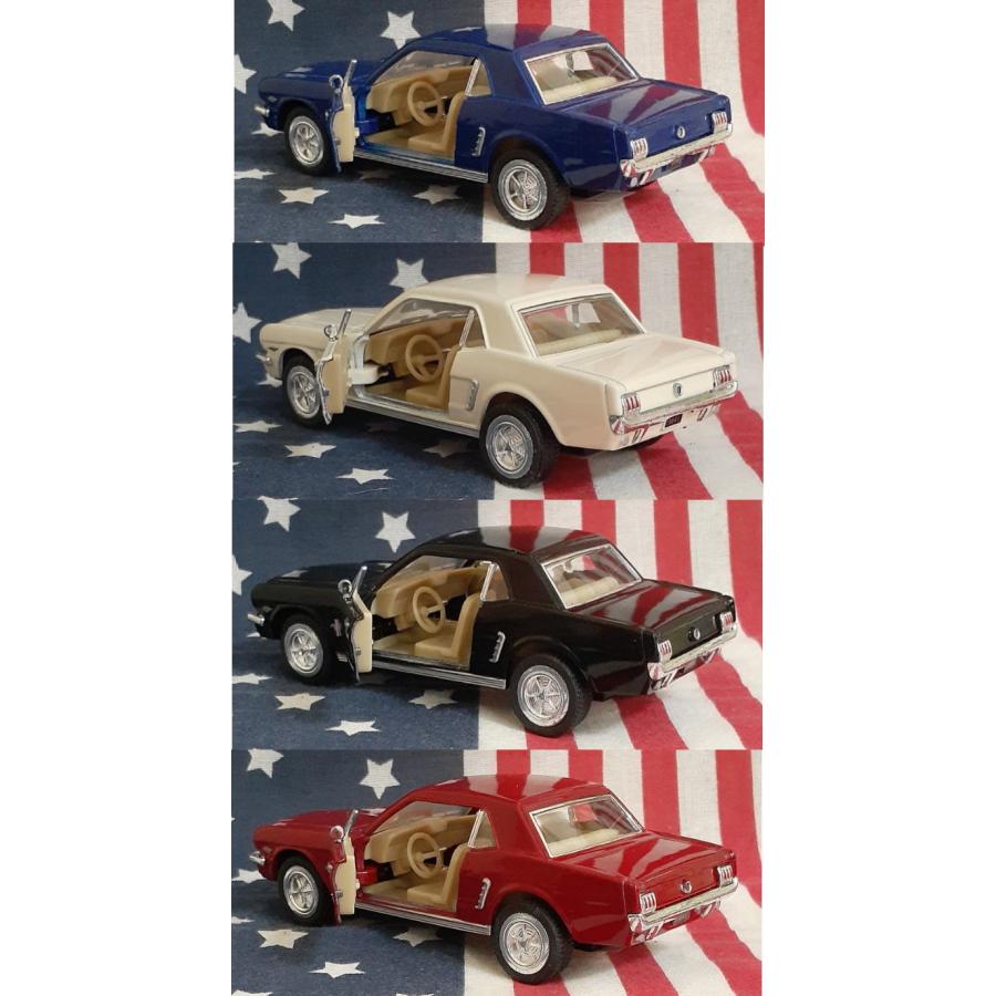 KiNSMART製 プルバックミニカー 1964 1/2 フォードマスタングFORD